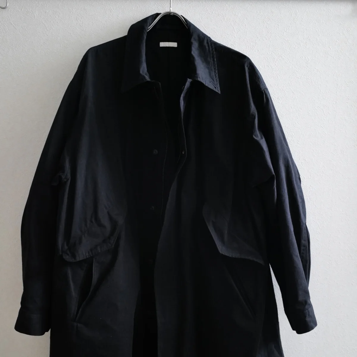 ULTERIORのWAXED WEATHER BAL COLLAR FIELD COAT