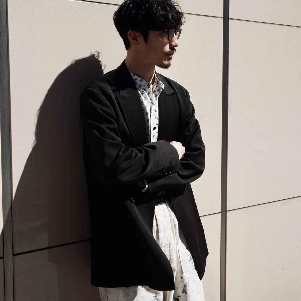 HERILLのBacksatin splash Utilitypants